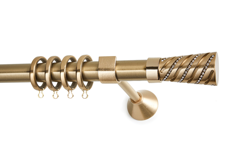 Anartisi Κουρτινόξυλο Χρυσό Φ25 PANAMA 3 Oro Mat